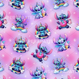 Digital stitch seamless pattern, Sublimation fabric file, Rainbow Seamless Pattern Stitch Luau Digital Pattern, instant Download