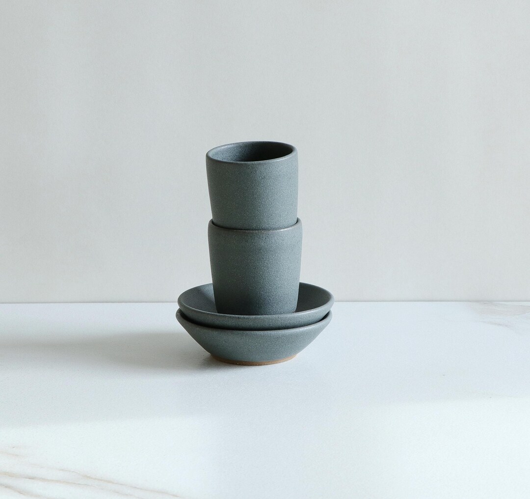 Galateo Square Espresso Cup & Saucer 100ml ST-0000084