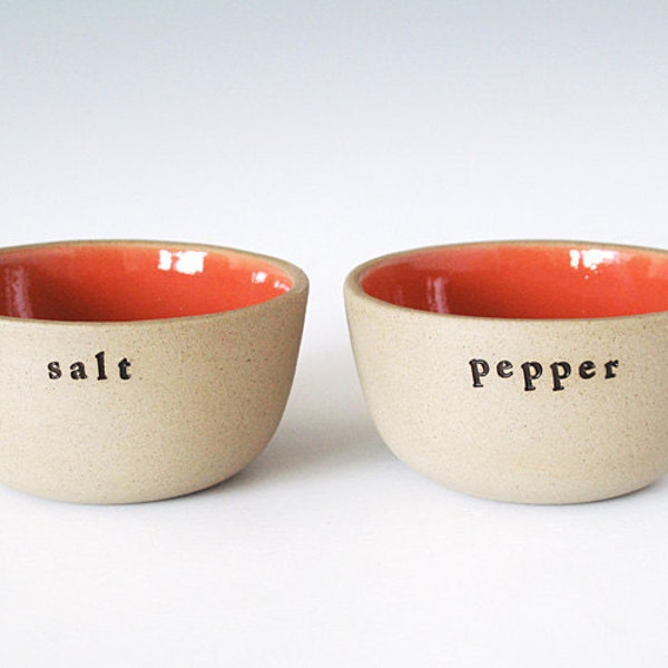 salt and pepper bowls.