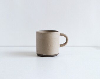 SALE : 6 oz mug , glazed in Dune.