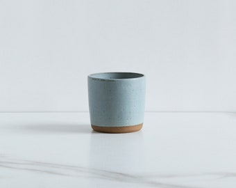 SALE : 6 oz cup, glazed in Aqua.