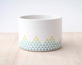 vasque de porcelaine.