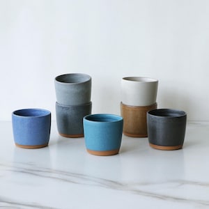 Taza Cortado: Gres torneado a mano, VENTA DE MUESTRAS