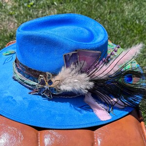 Rose Gold Fedora Hat - Etsy display picture 3