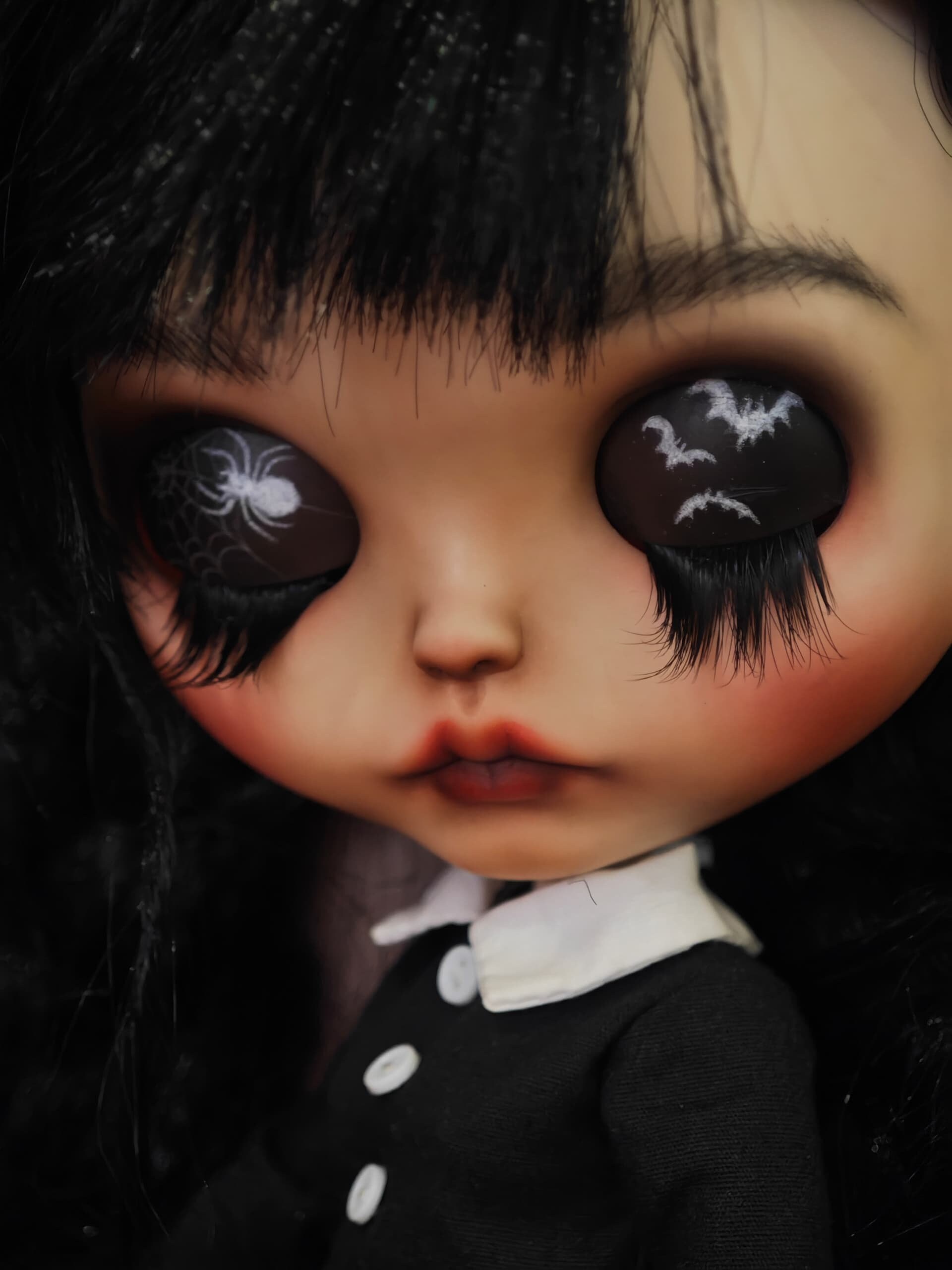 カスタムウェンズデーアダムスブライスドール：OOAKフルセット 