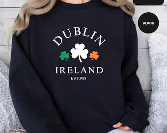 St. Patrick Day Sweater, Ireland Sweatshirt, Women Shamrock Shirt, St Patrick Day Sweater, Irish Pride Shirt, Lucky Irish Shirt, Irish Gifts