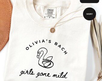 Camisa de despedida de soltera Girls Gone Mild, camisa de novia divertida, camisa de despedida de soltera personalizada en la playa, camisa de novia de spa, camisa de novia Comfort Colors®