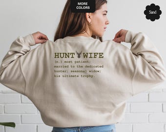 Suéter para mujer cazadora, camiseta para mujer cazadora, camiseta retro con gráfico de ciervo y cierva, camiseta grunge de vida silvestre, camiseta Nature Forestcore, regalo para amantes de las actividades al aire libre