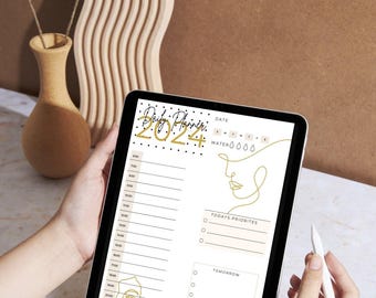 Minimalistischer digitaler Tagesplaner