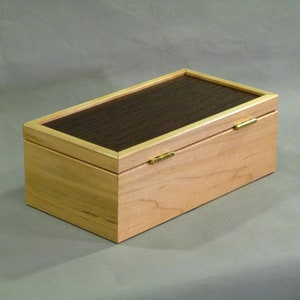 Keepsake Box Maple with Leopardwood Top image 5