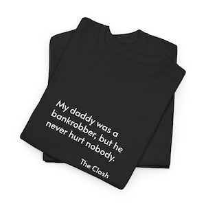 Punk: The Clash Bankrobber Tee