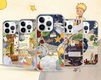 Funda de El Principito Le Petit para iPhone Air 17, 16, 15 Pro Max Plus Mini / Funda para Samsung S26, S25, S24 Ultra, A15 / Google Pixel