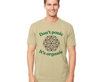 Don't Panic It's Organic DXF & SVG - Etsy