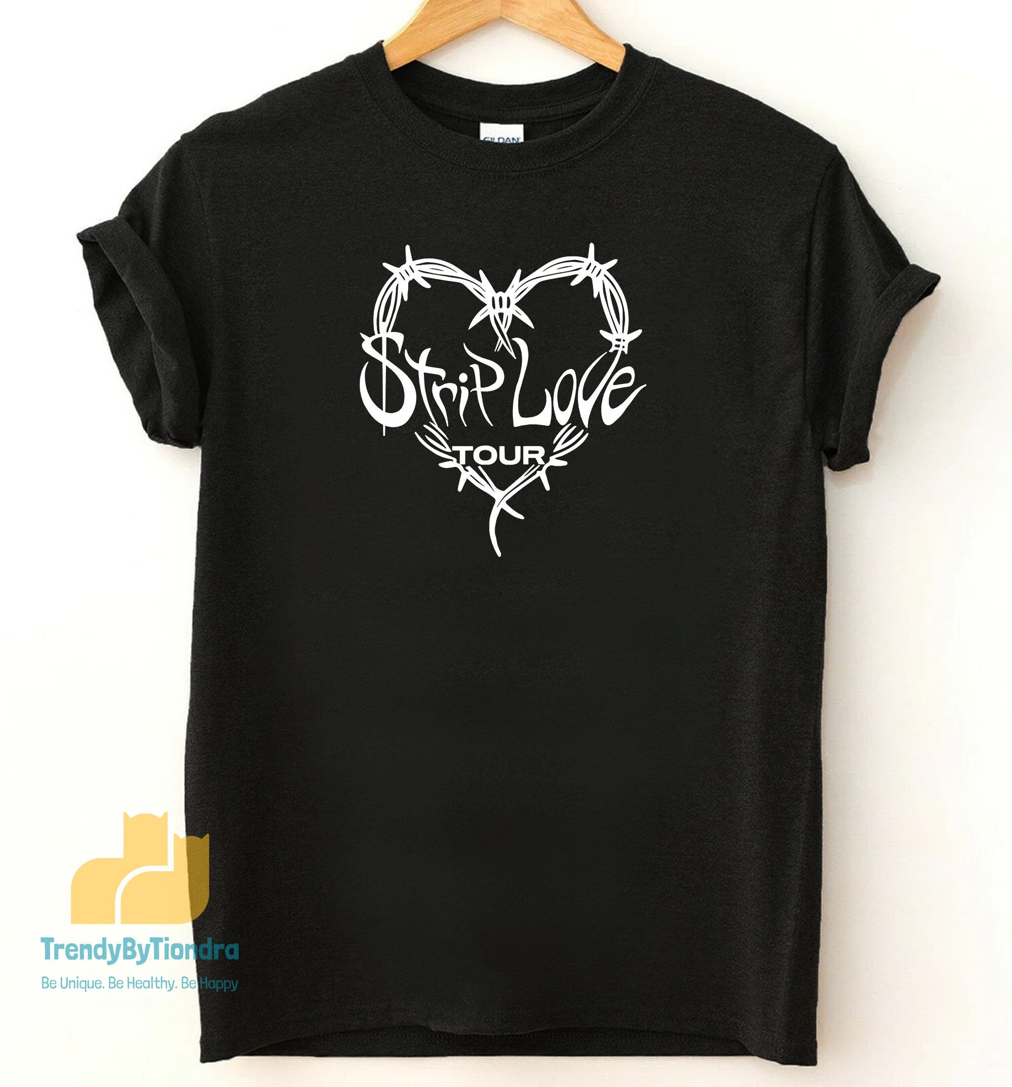 Discover Hot 2022! Karol G Strip Love Tour T-Shirt