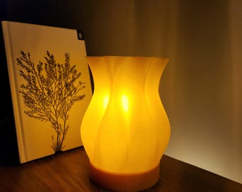 Parametric Tulip Table Lamp 3D Print Files (STL) – Modern Anatolian Design