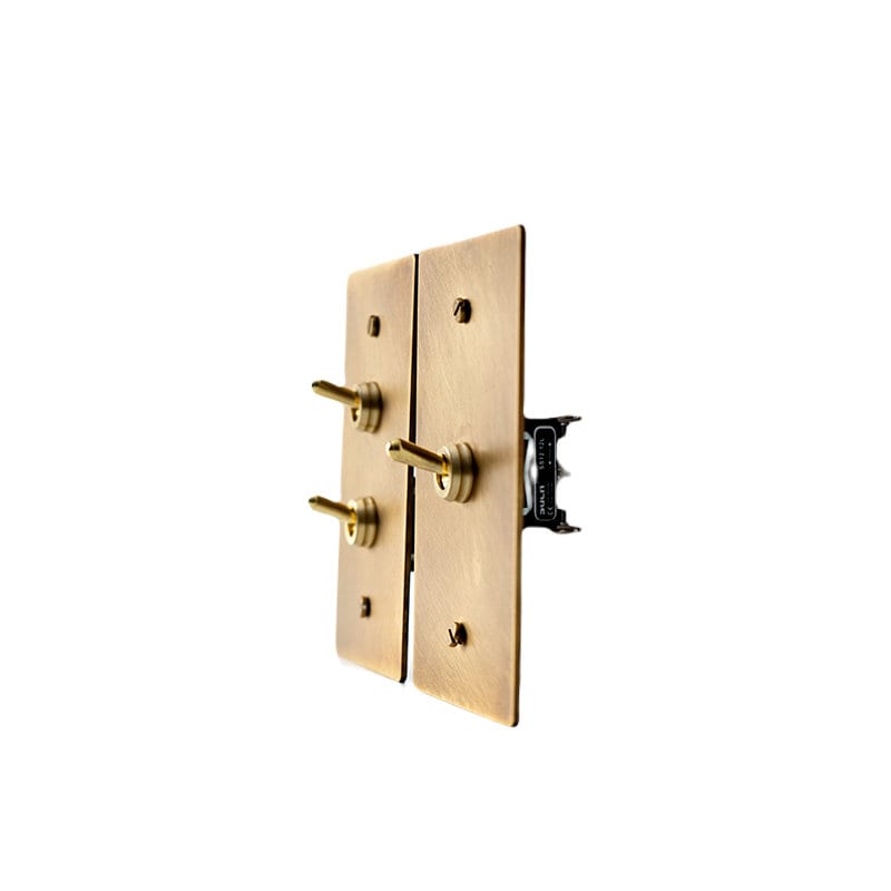 Interruttore Dimmer Multidirezionale Triplo 3x – Ottone - Foto 4