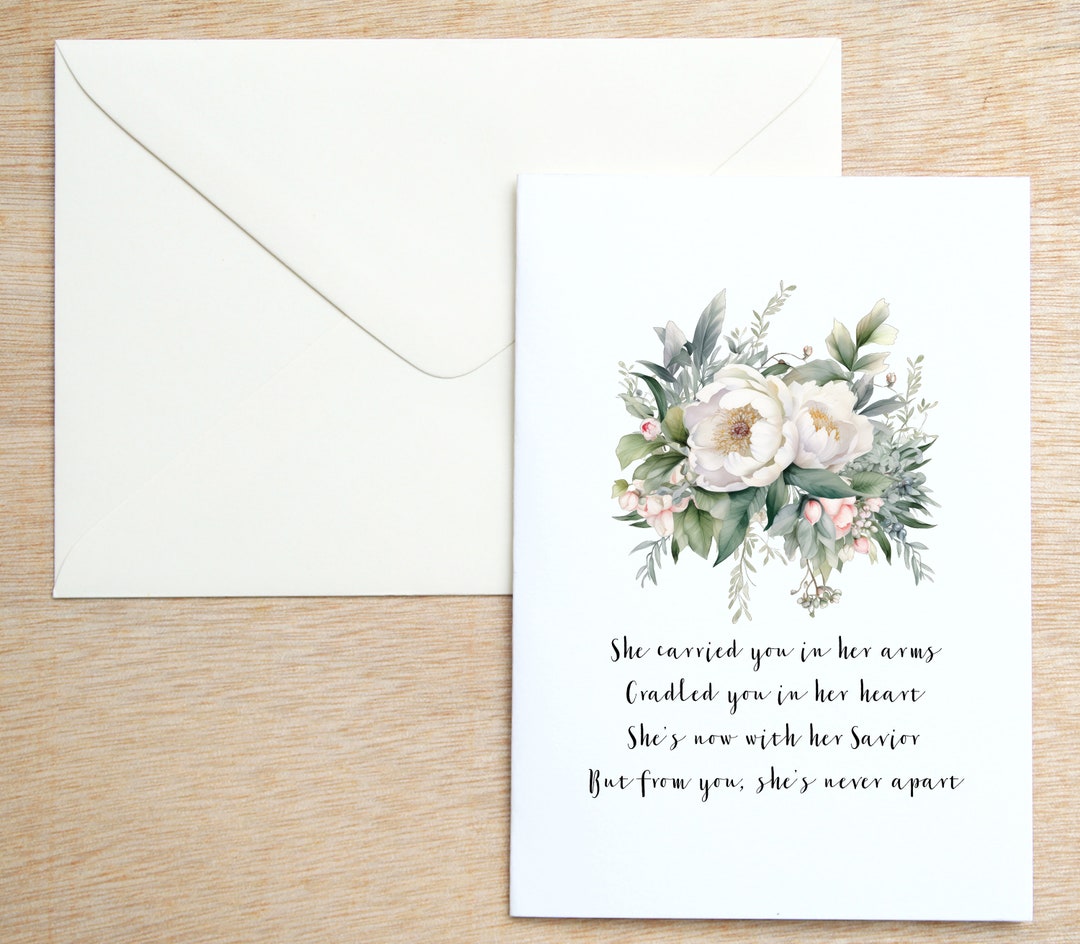 PRINTABLE - DIGITAL Card Instant Download - Christian Sympathy ...