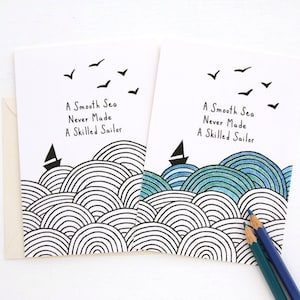PRINTABLE - DIGITAL Card Instant Download - Coloring Card - Motivational - Encouragement