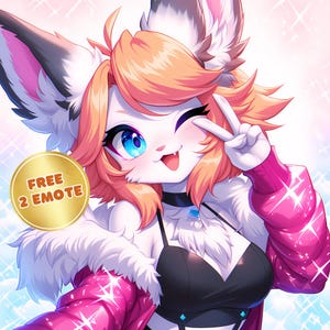 Custom Anime Furry Art: Fursona PFP/Headshot Commission