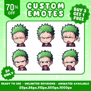 Custom Twitch Emotes, Animated Emotes, Vtuber Emotes, Kick Emotes, Sub Emote, Anime Emote, Pet Animal Emote For Your Stream Youtube Facebook