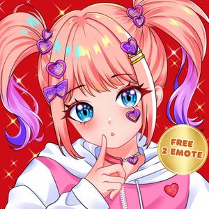 CUSTOM Pfp, Pfp for twitch, Pfp Commission, PFP Anime, Profile picture, Profile Icon, Character Commission, Anime, Vtuber pfp, Pngtuber pfp