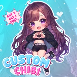 カスタムアニメちびキャラアート：オリジナルキャラクター、ファンアート、エモート