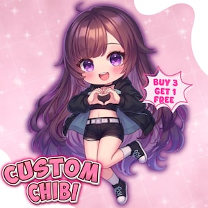 Anpassad Anime Chibi-konst: Originalkaraktär, Fanart, Emotes