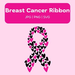 Breast Cancer Awareness SVG & PNG - Support the Cause with Ribbons