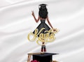 Personalized Graduation Cake Topper Gift For Girls: Class Of 2026, High School College Senior Cake Topper
