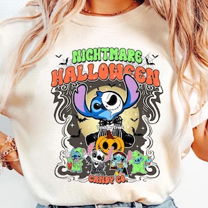 ハロウィン・ナイトメア映画Tシャツ、怖いハロウィン・スウェットシャツ、不気味な季節のTシャツ、トリック・オア・トリート、ハロウィン・ナイトメア愛好家へのギフト