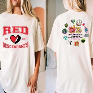 Descendants Zombies World Tour Shirt, Zombies 4 Girls Shirt, Zombies Skye Tee, Descendants Concert Summer Music Festival, World Collide Tour