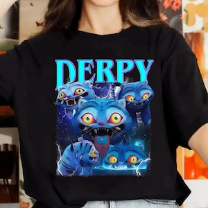Derpy the Tiger And Bird Demon Hunter Tiger Shirt, Kpop Demon Hunters Tiger Sweatshirt, Hunters Tiger Tee, Kpop Saja Boys Fan Shirt