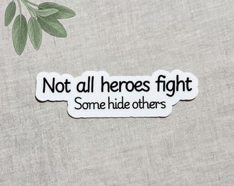 Therapist Sticker, Mental Health Quote Decal, Social Worker Gift