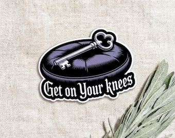 Smutty Booktok Sticker Pack: Dark Romance Villain Era Vinyl Decals