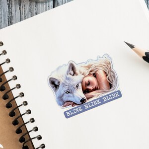 Naklejka inspirowana Szklanym Tronem – Akwarelowa naklejka winylowa dla miłośników książek i fanów fantasy