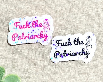 Feminist Vinyl Sticker: Weatherproof Laptop Decal