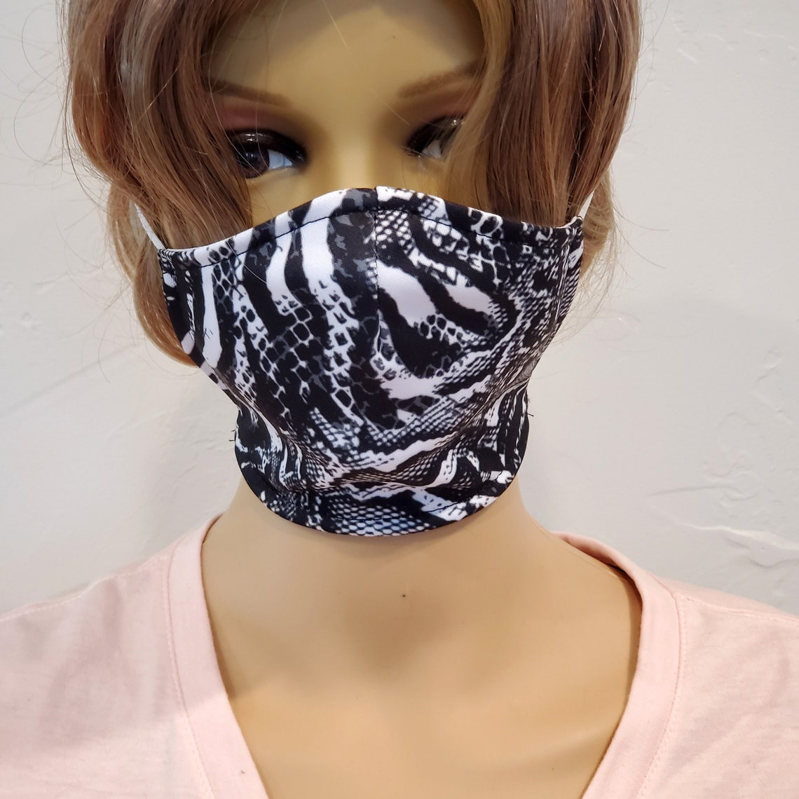 Face Mask Double Layered Breathable Mesh Fabric on Inside Etsy