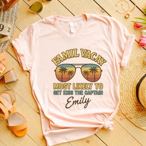 Custom Family Vacation Shirts | Matching Vacay Tees | Funny Summer Shirts | Group Holiday Shirts | Family Vacation 2025 Shirts| Travel Shirt