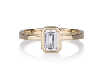 Naomi engagement ring, 14k Gold Diamond Ring half carat diamond engagement ring Natural Diamond Ring