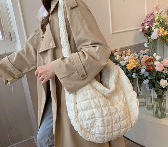 queenie quilted satchel