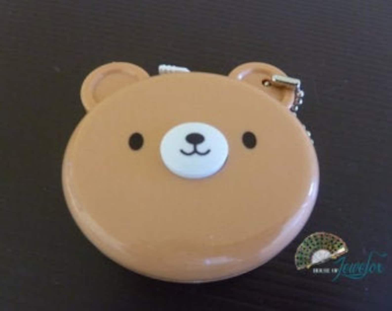 Tape Measure Cute Bear Teddy Bear Tape Measure Bear Etsy