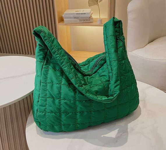 queenie quilted satchel