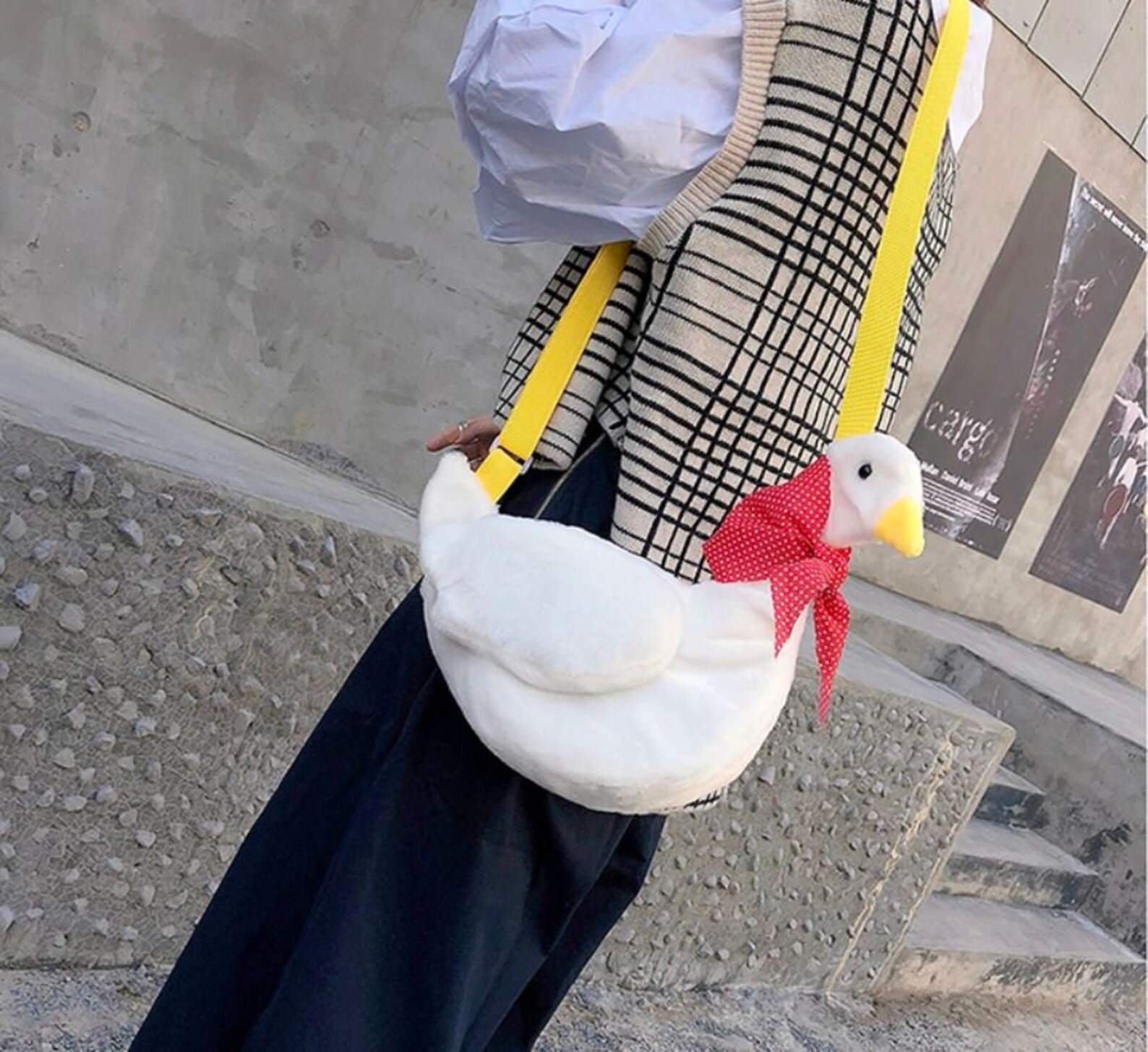 The Quack Duck Bag Soft Toy Duck Children Bag Bird Bag Etsy