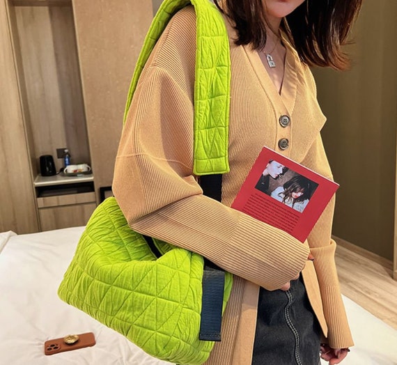 queenie quilted satchel