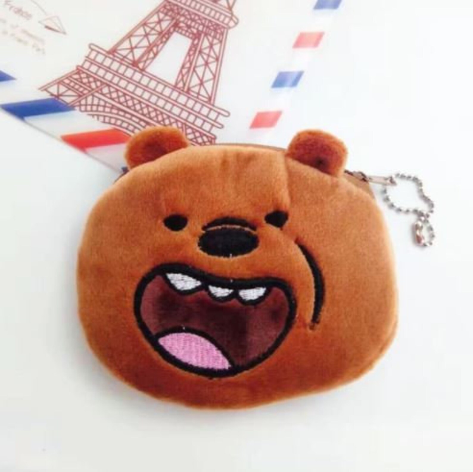 Bolso con cremallera cartera de oso bolso de oso bolso Etsy España