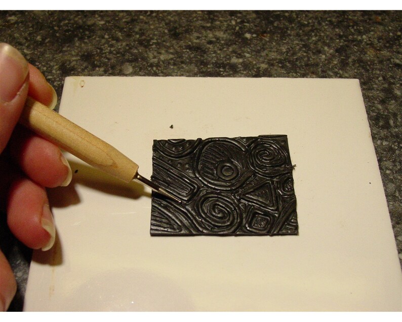 Polymer clay Tutorial Create your own texture plate and faux Etsy