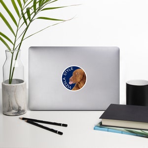 Vizsla Logo stickers, Hungarian Vizsla, Vizsla Mom, Vizsla Dad, dog mom gift, dog dad gift, vizsla decal, vizsla logo, Visla sticker
