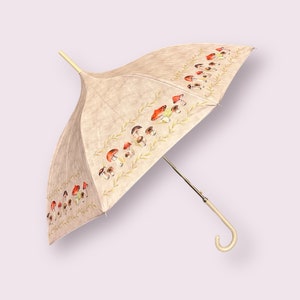 Lolita Forest Mushrooms Umbrella