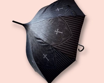 Gothic cross pagoda umbrella