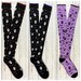 Gothic Lolita Night cemetery over the knee socks 